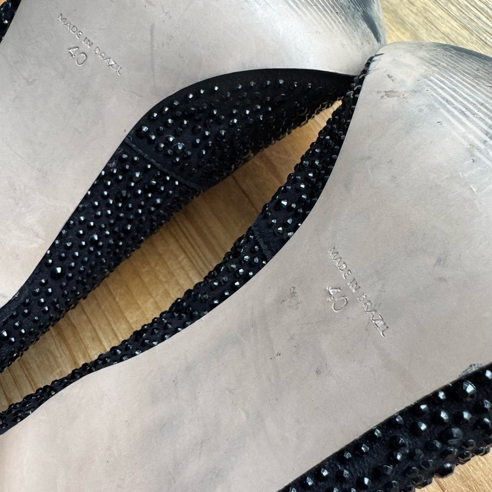REISS Women’s Black High Heels Shoes 40 9 9.5 - Picture 7 of 8